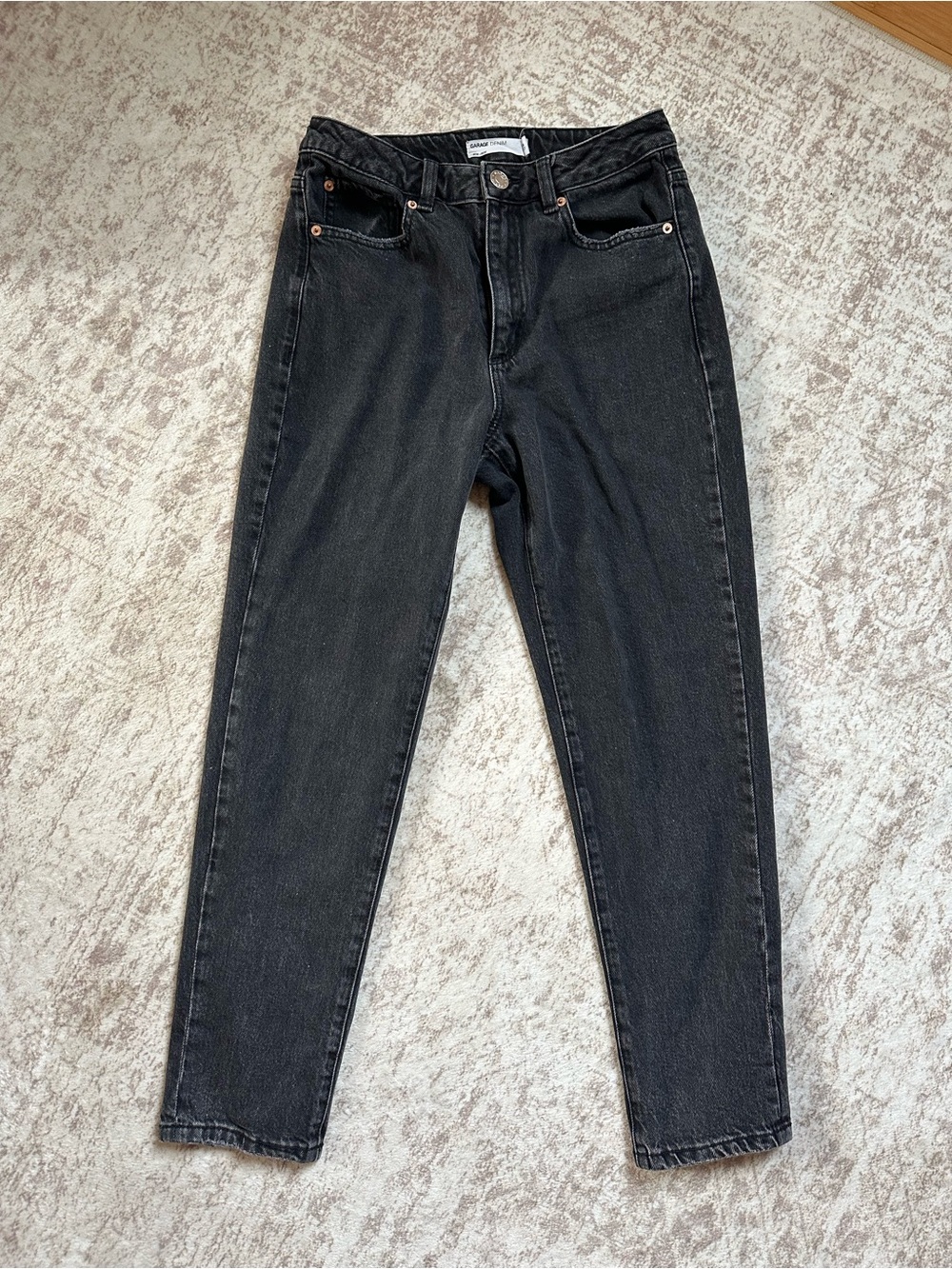 Garage Black Straight-Leg Women’s Jeans